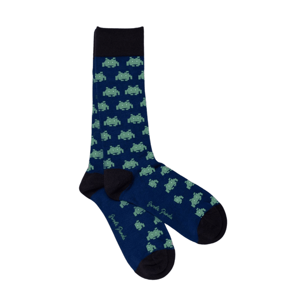 Swole Panda Patterned Bamboo Socks
