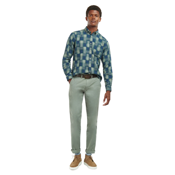 Barbour Patch Tailored Long Sleeve Shirt for Men