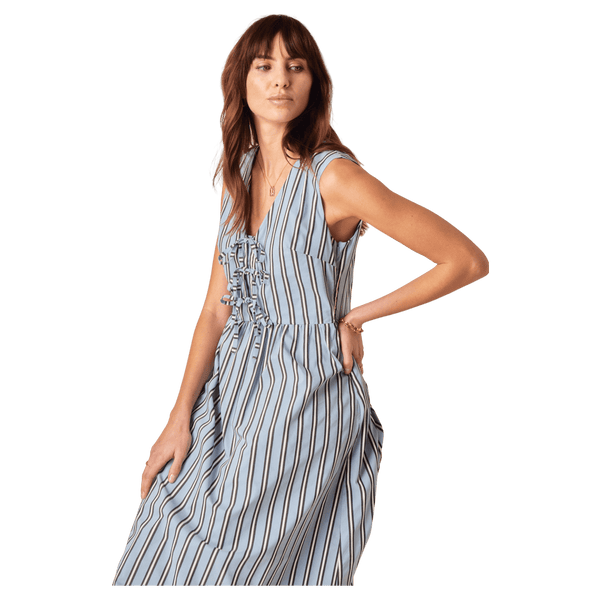 Nobody's Child Posey Midi Dress Stripe