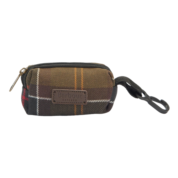 Barbour Tartan Dog Poop Bag Dispenser