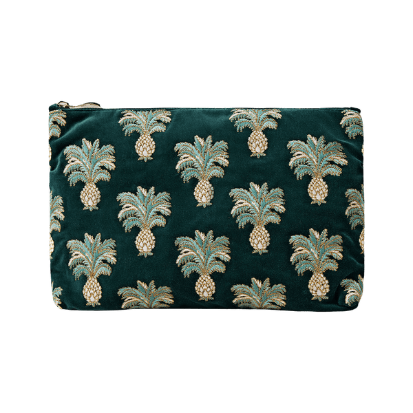 Elizabeth Scarlett Pineapples Everyday Pouch