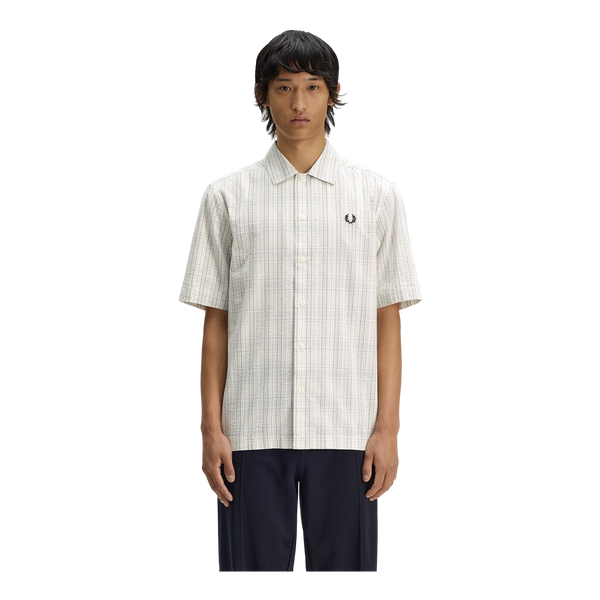 Fred Perry Seersucker Check Shirt