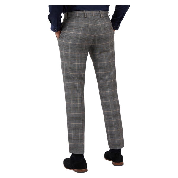 Antique Rogue Overcheck Suit Trousers