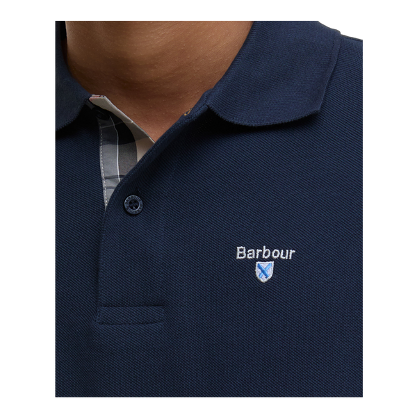 Barbour Tartan Pique Polo Shirt