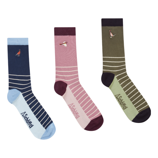 Schoffel Women's Bamboo Socks - Box Of 3