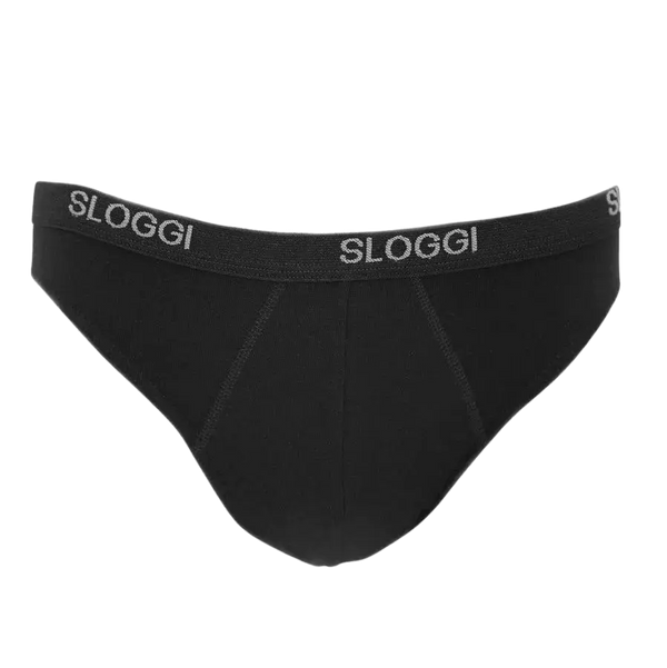 Sloggi Mens Mini Brief Set in Black