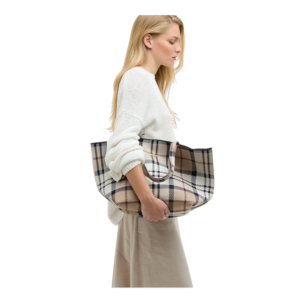 Barbour Layla Tartan Large Tote