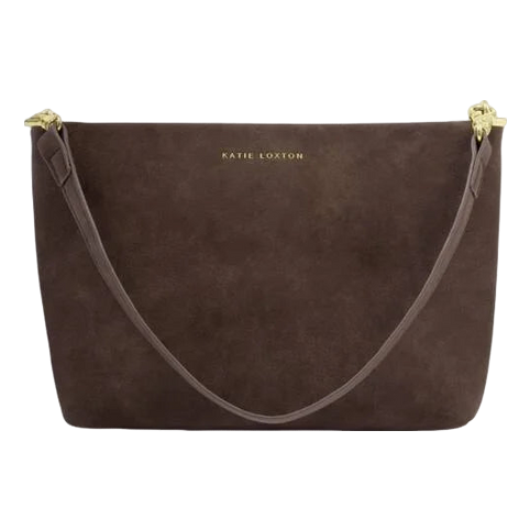 Katie Loxton Cord Small Suedette Shoulder Bag
