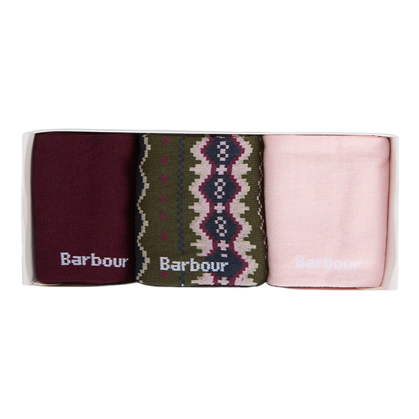 Barbour Helen Fair Isle Sock Gift Set