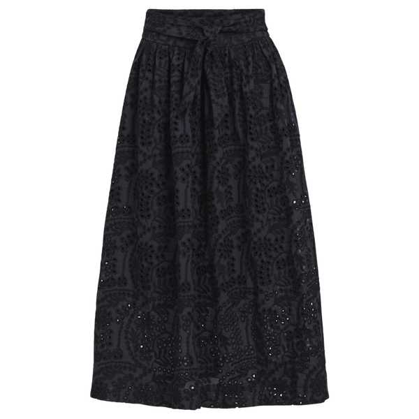 Object Broderie Anglaise Maxi Skirt for Women