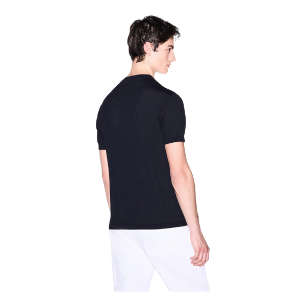 Armani Exchange Short Sleeve Knitted T-shirt