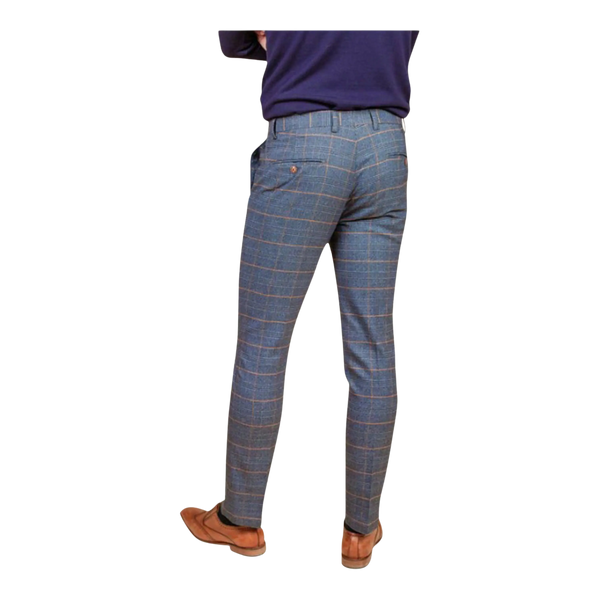 Marc Darcy Jenson Check Three Piece Suit