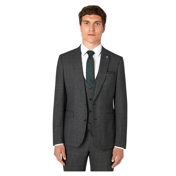 Remus Uomo Birdseye Three Piece Suit for Men