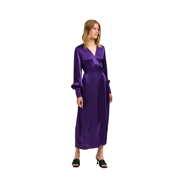 Selected Femme Lyra Maxi Ankle Wrap Dress