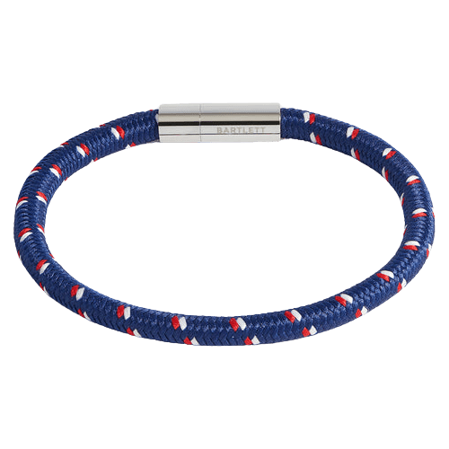 Bartlett Single Wrap Cord Bracelet With Clip for Men