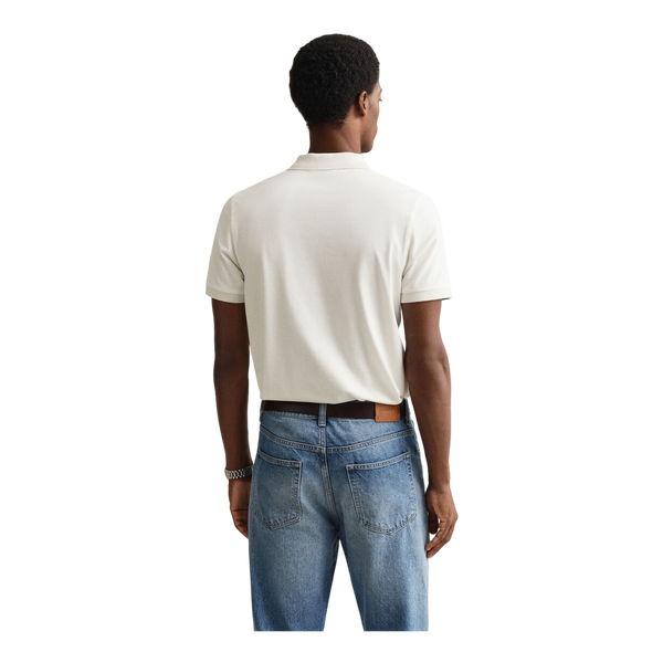 GANT Short Sleeve Contrast Polo Shirt
