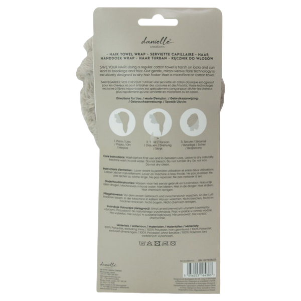 Danielle Creations Turban Hair Towel