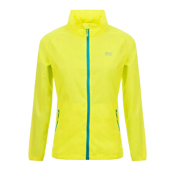 Target Dry Mac in a Sac Origin Unisex Waterproof Packaway Jacket in Neon Yellow