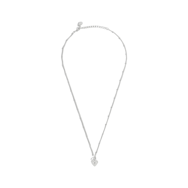 Estella Bartlett Engraved Heart Padlock Necklace