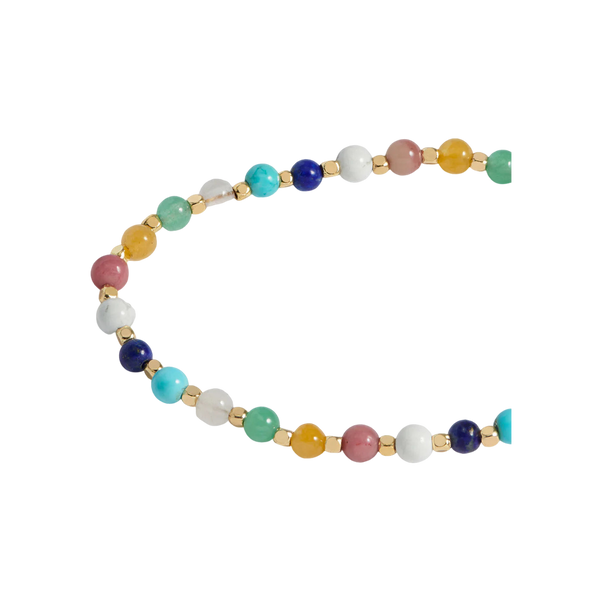 Estella Bartlett Wellness Mixed Gemstone Amelia Bracelet