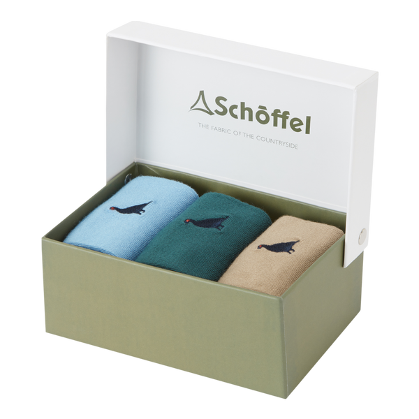 Schoffel Bamboo Socks Box Of 3