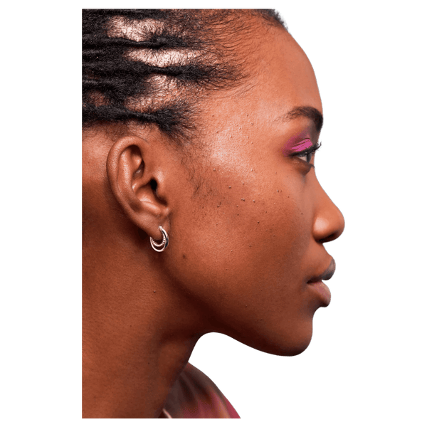 Estella Bartlett Double Twisted Hoop Earrings for Women