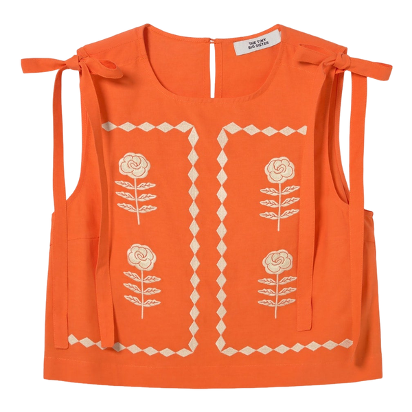 The Tiny Big Sister Embroidered Top