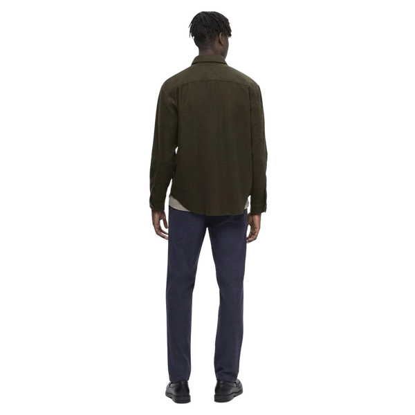 Selected Mason Twill Long Sleeve Overshirt