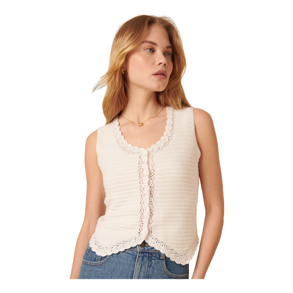 Nobody's Child Crochet Knitted Waistcoat