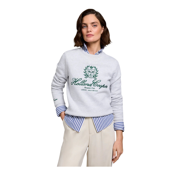 Holland Cooper Collegiate Crew Neck Sweat