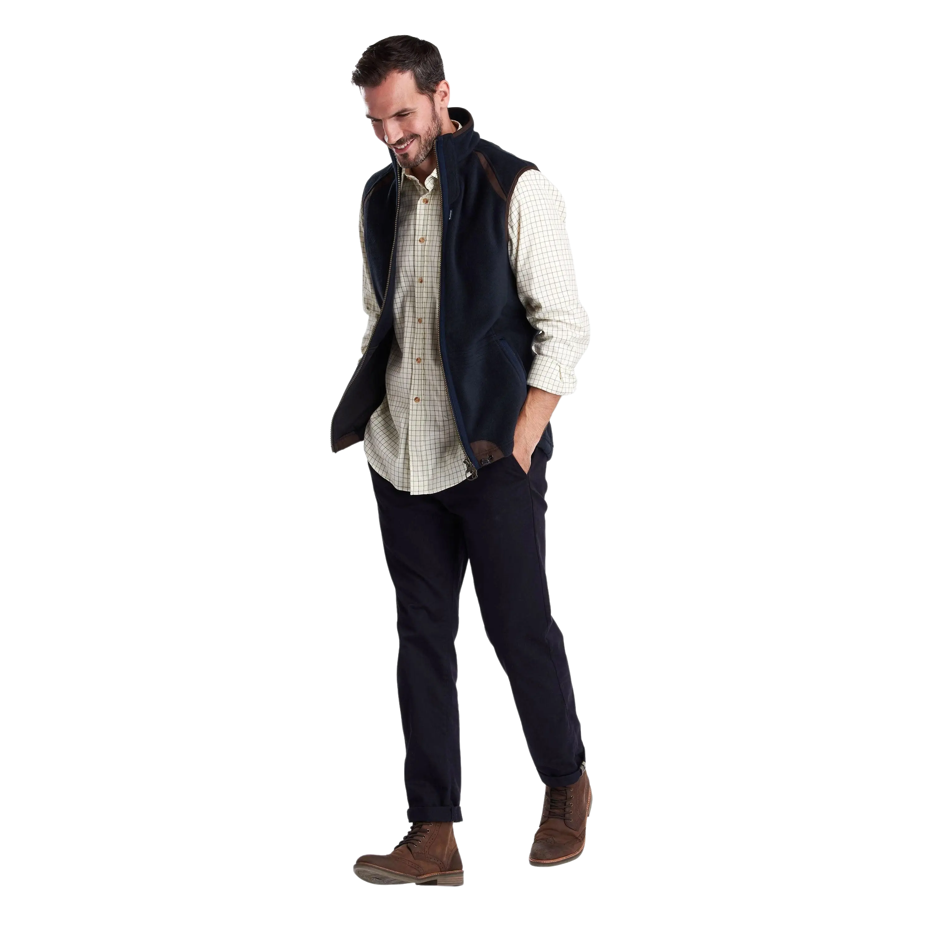 Barbour langdale on sale gilet navy