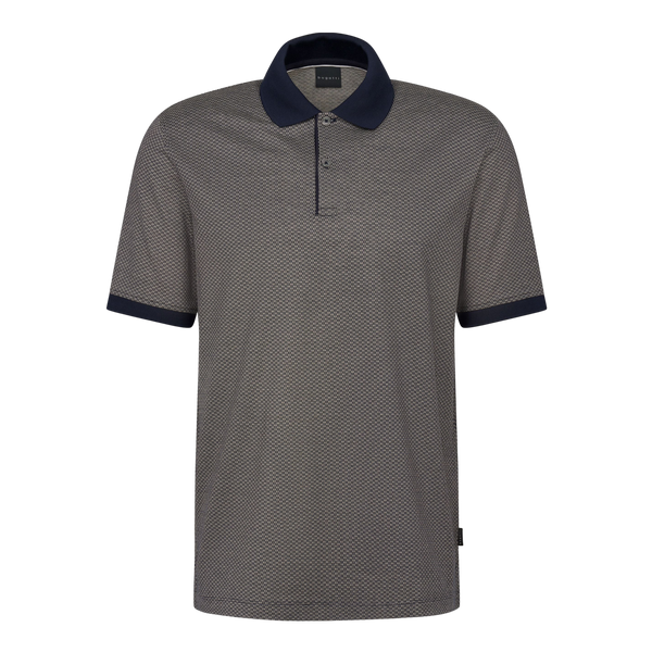 Bugatti Texture Pattern Polo