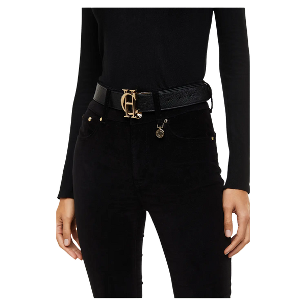 Holland Cooper High-Rise Velvet Flares for Women