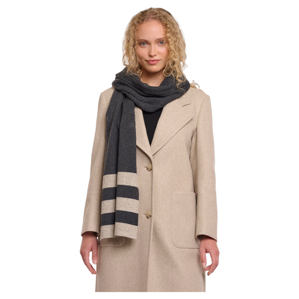 Rino & Pelle Hetty Knitted Striped Scarf