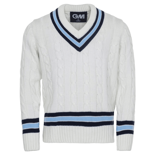 Gunn & Moore Junior Cricket Sweater With Trim