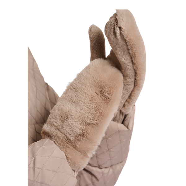 Rino & Pelle Oxo Faux Fur Gloves