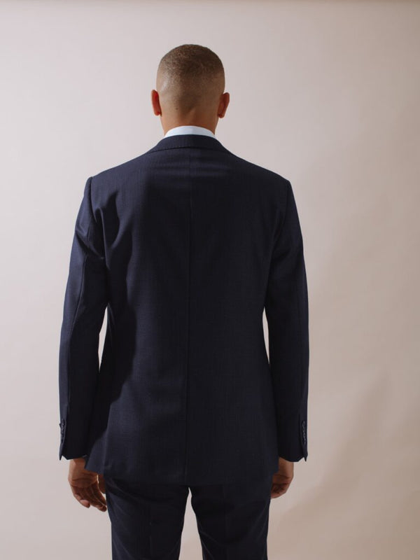 William David Premium Wool Micro Check Suit