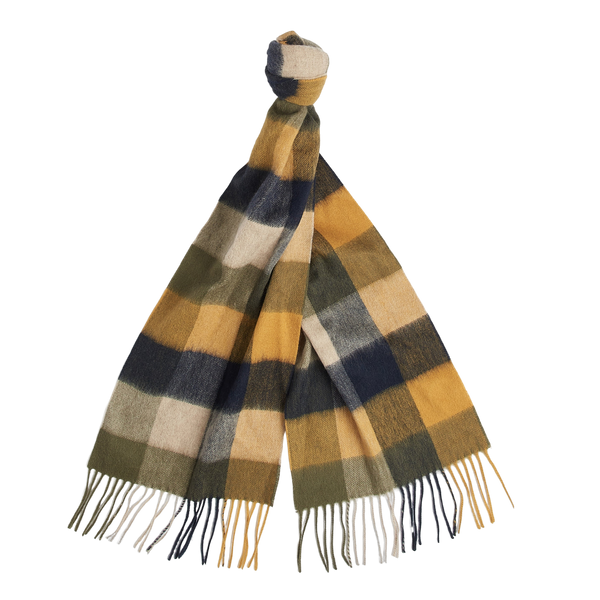 Barbour Lambswool Tattersall Scarf