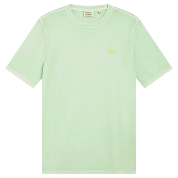 Scotch & Soda Garment Dyed Crew Neck T-Shirt for Men