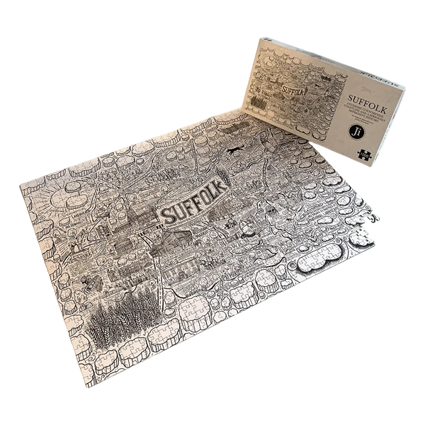 James Illustrates Suffolk Hand Drawn 1000 Piece Jigsaw Puzzle
