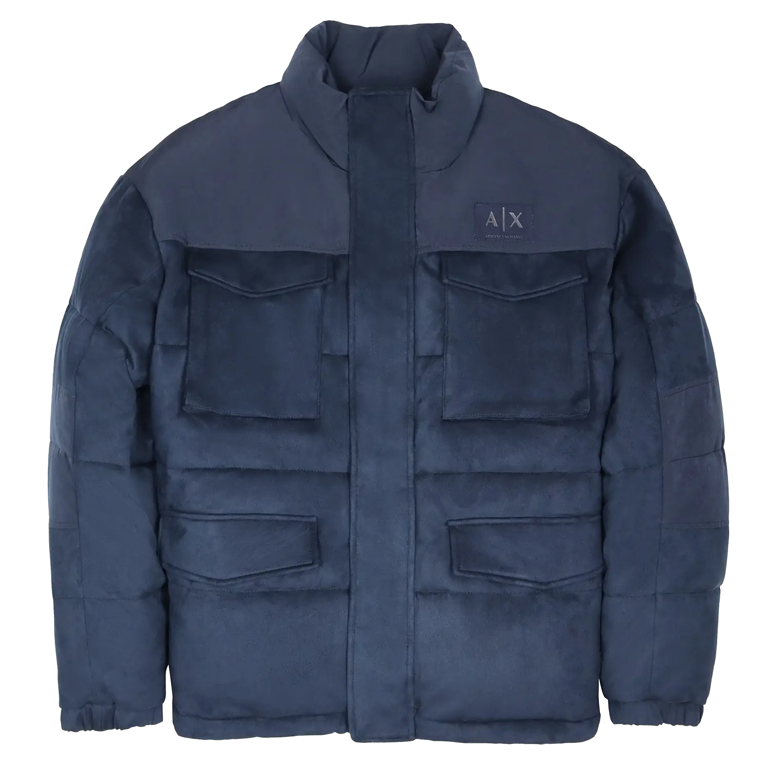 Armani exchange hot sale suede jacket