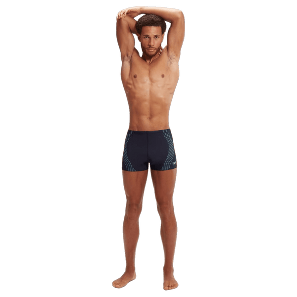 Speedo Duo Logo Print Aqua Shorts for Men