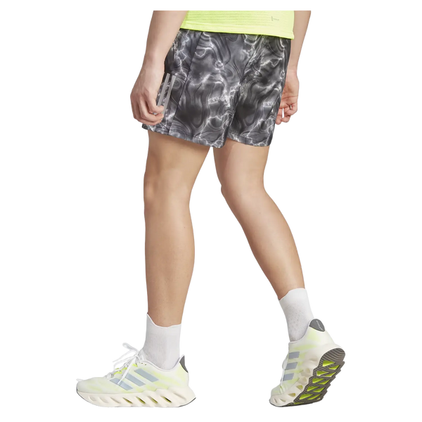 Adidas Own The Run All Over Print Shorts for Men