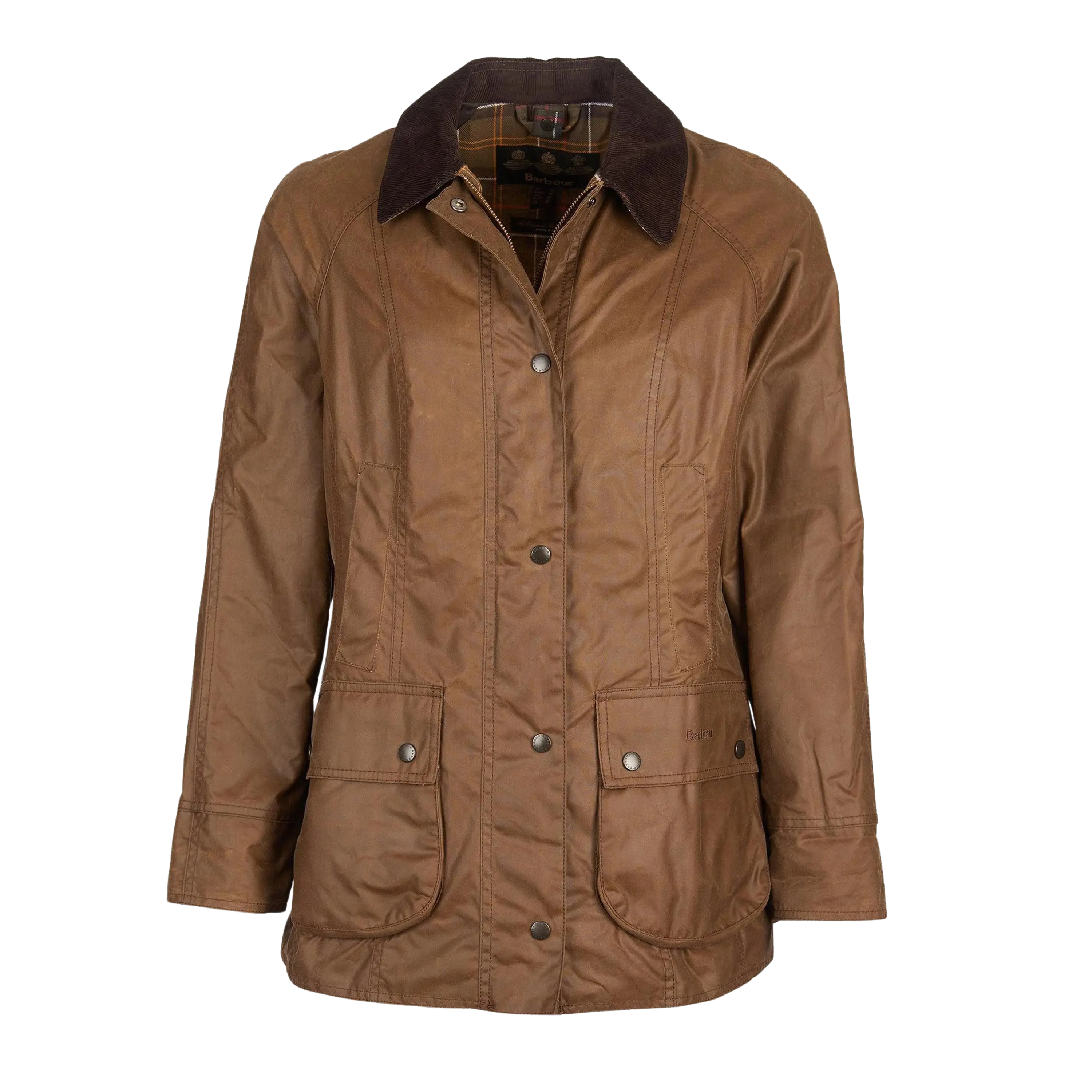Barbour beadnell jacket top Brown