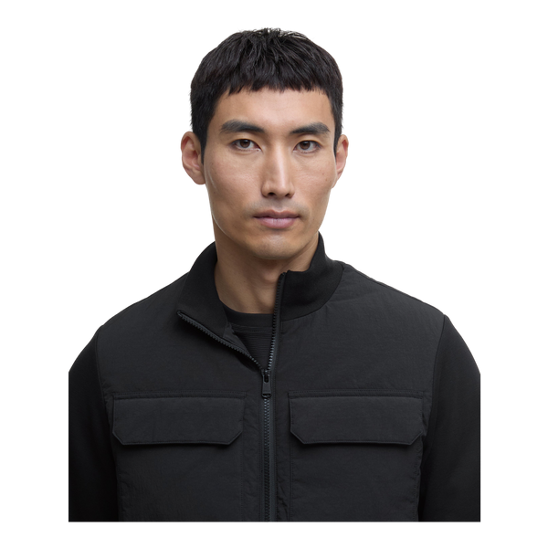 Barbour International Ethan Funnel Neck Quilted Sweat