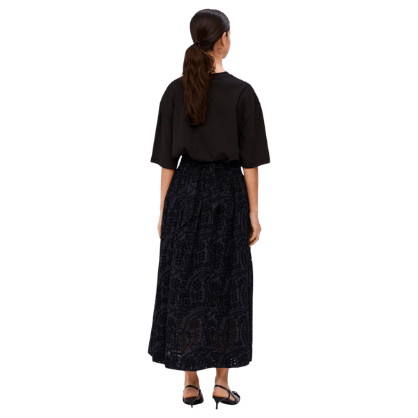 Object Broderie Anglaise Maxi Skirt for Women