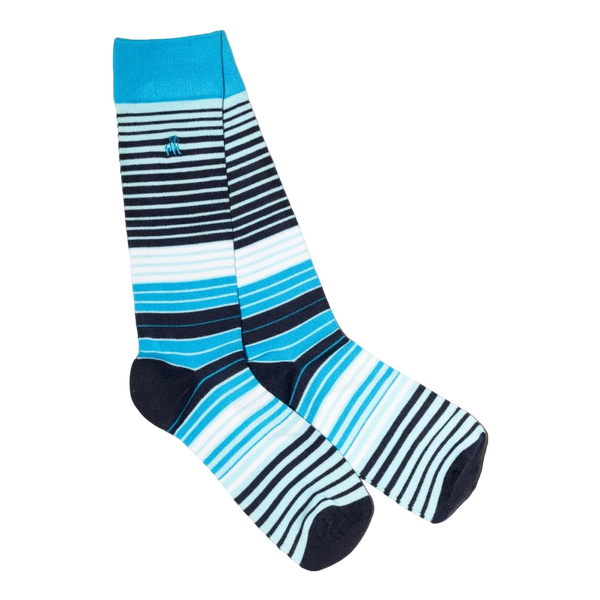 Swole Panda Stripe Bamboo Socks