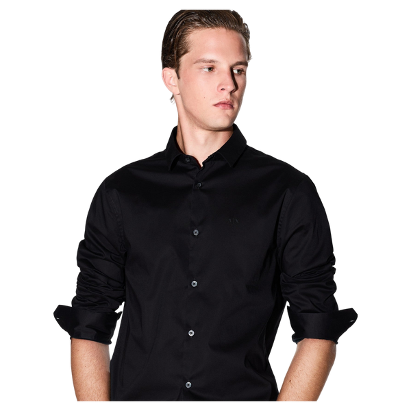 Armani Exchange Long Sleeve Plain Shirt