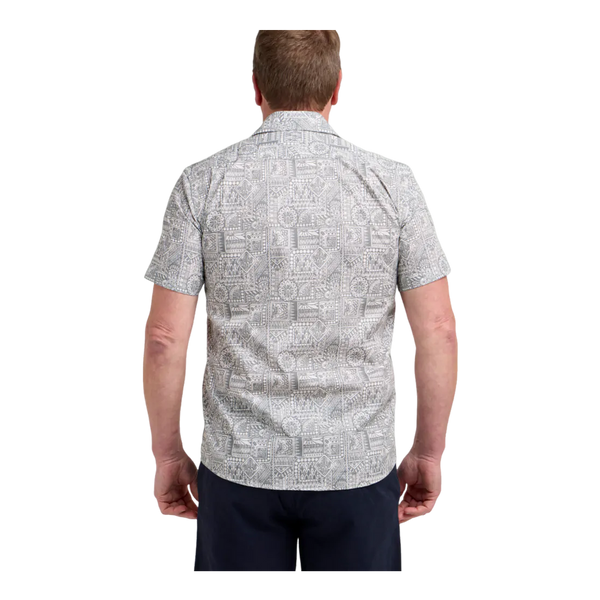 Double Two Printed Short Sleeve Shirt