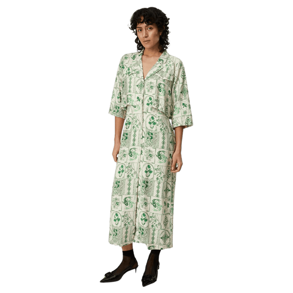 Object Jeli 3/4 Sleeve Long Shirt Dress for Women